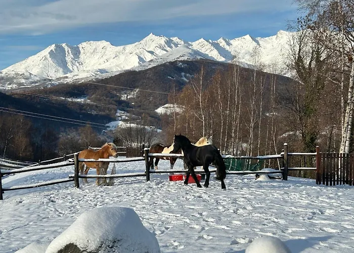 Alba Di Montanaria Lägenhet Brosso